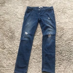 Habitual skinny ripped jeans